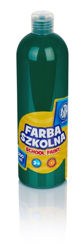 Farby plakatowe kolor: zielony ciemny 500ml 1 kolor. Astra (301109005)