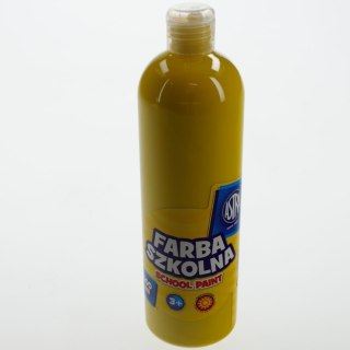 Farby plakatowe kolor: żółty 500ml 1 kolor. Astra