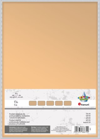 Filc Craft-Fun Series kolor: cielisty 10 ark. Titanum (345152)