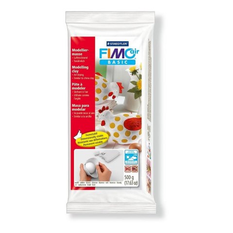 Glinka modelarska biała 500g Staedtler (S 8100-0)