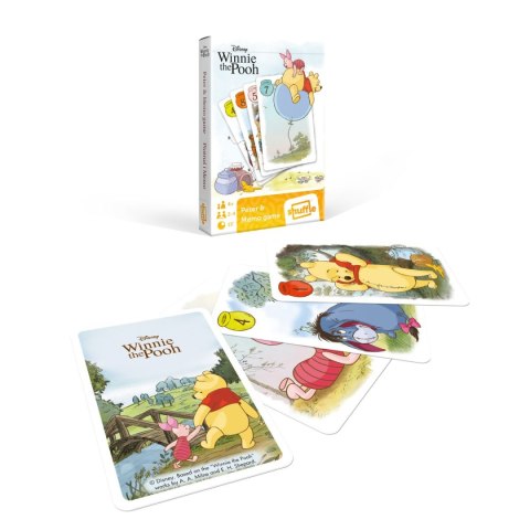 Karty Kubus Puchatek memo cartamundi 25 sztuk