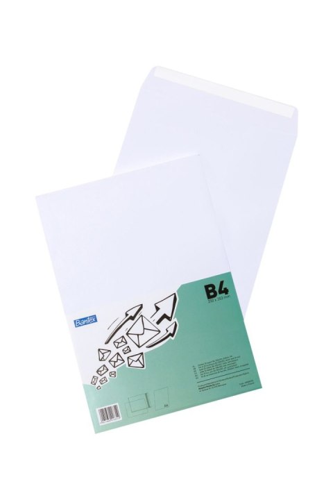 Koperta HK B4 biała [mm:] 250x353 Bantex (400085702) 25 sztuk