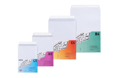 Koperta HK C4 biała [mm:] 229x324 Bantex (400085701) 25 sztuk