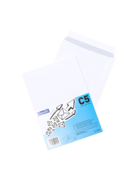 Koperta HK C5 biała [mm:] 162x229 Bantex (400085699) 25 sztuk