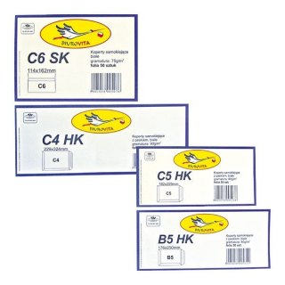 Koperta HK C6 biała A&G Koperty 20 sztuk