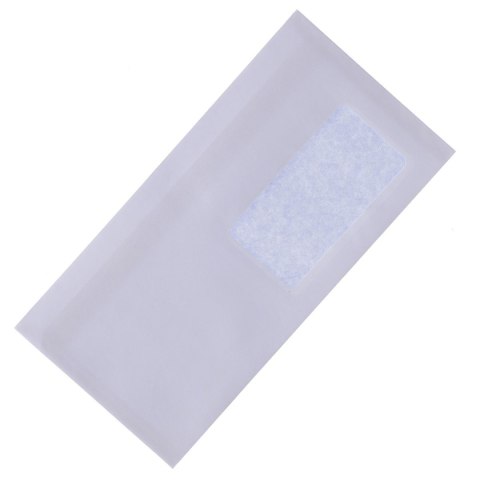 Koperta OKP DL HK DL biała okno prawe [mm:] 45x90 WZ Eurocopert 1000 sztuk