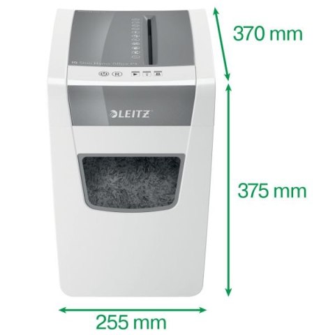 Niszczarka Home Office Slim P4 szara Leitz (80010000)