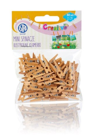 Spinacze mini dekoracyjny 25mm 50 szt Astra Creativo