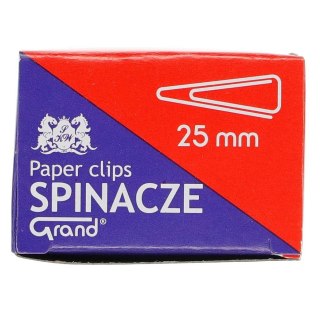 Spinacze trójkątny wycofane 25mm 100 szt Grand