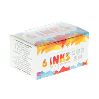 Tusz kreślarski MIX KOLORÓW kolor: mix 20ml Koh-I-Noor