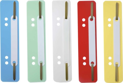 Wąsy do skoroszytów plastik kolor: biały 25 szt Durable