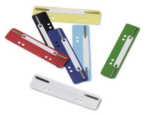 Wąsy do skoroszytów plastik kolor: czarny 25 szt Durable