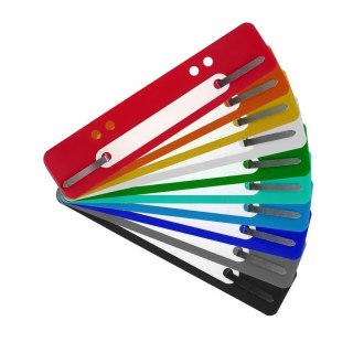 Wąsy do skoroszytów plastik kolor: mix 25 szt Donau (7792925PL-99)