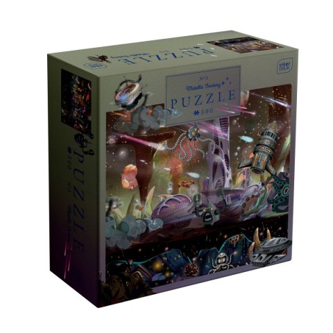 Puzzle Metalic Fantasy Space Quest Interdruk