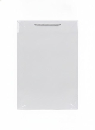 Torba prezentowa A4 gładka biała [mm:] 225x315x 108 Paw (P-X-B)