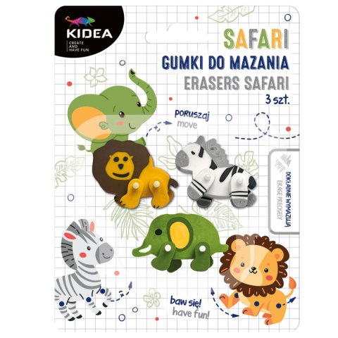 Zestaw szkolny Safari Kidea (GMSA3KA)