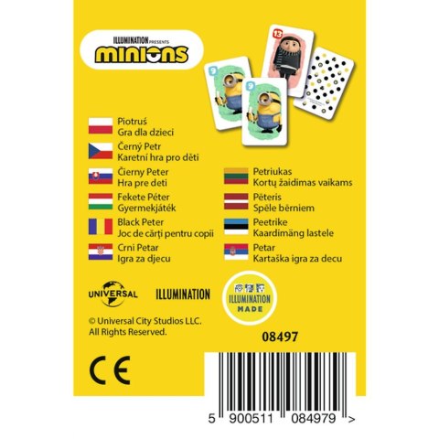Karty Disney Piotruś - Minionki Trefl (08497)