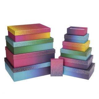Pudełko na prezent PUG-24218-PR-HS set 10 pc Rozette (5907354141623)