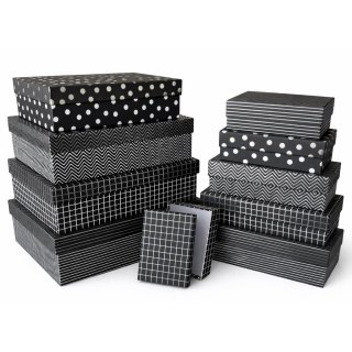 Pudełko na prezent Rozette (PUG-26004-PR-HS set 10 pcs)