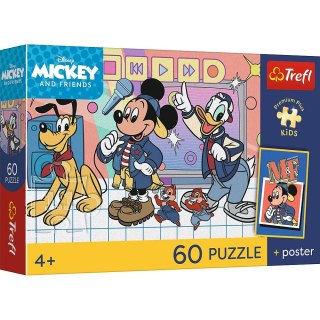 Puzzle Mickey Mouse PREMIUM PLUS KIDS Mysia ekipa Trefl (17433)