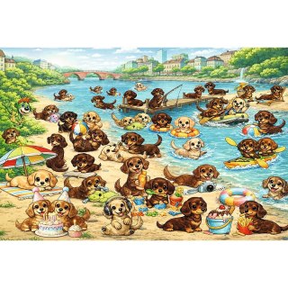 Puzzle Trefliki Jamniki i Trefliki Trefl (16585)