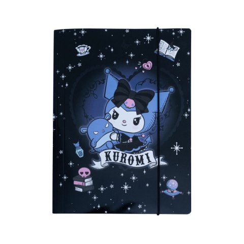 Teczka kartonowa na gumkę KUROMI A4 mix Patio (14249PTR)