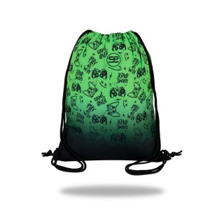 Worek na buty CoolPack FIRST GAME OVER GRADIENT GREEN Patio (F159969)