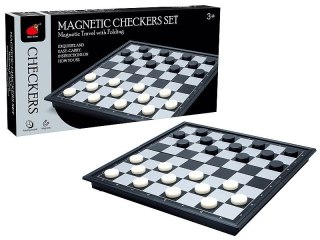 Gra logiczna warcaby magnetyczne, 64 pola; 25x13x4cm, Box Adar (623323)
