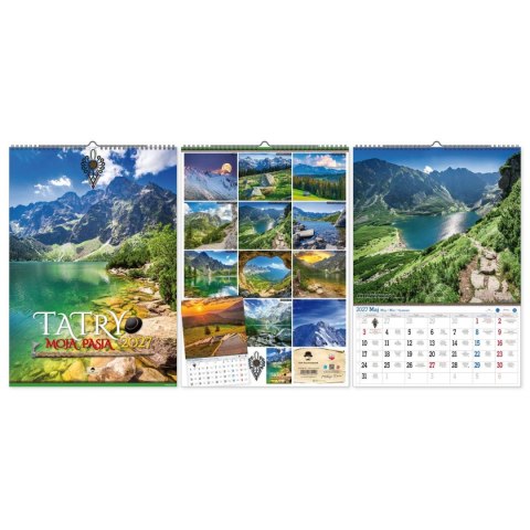 Kalendarz ścienny TATRY MOJA PASJA A2 Pan Kalendarzyk (A2 V.4)