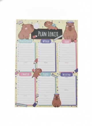 Plan lekcji KAPIBARY Henry (5908451982980)