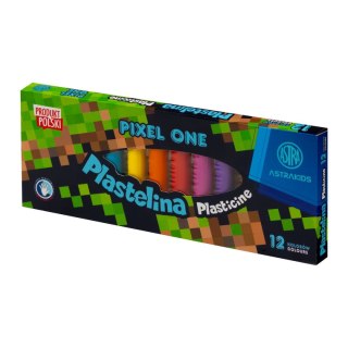 Plastelina 12 kol. Astra KIDS PIXEL ONE/UNICORN mix Astra (303122025)
