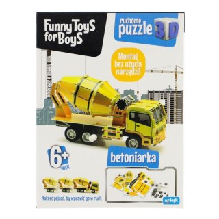 Puzzle RUCHOME PUZZLE 3D BETONIARKA Artyk (130588)