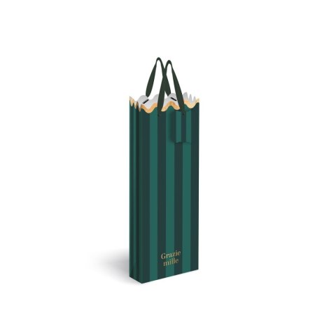Torba prezentowa GOLD SHAPE na butelkę Interdruk (190g)