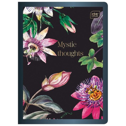 Zeszyt Metalic Grandiflora A5 70g krata Interdruk (ZE60#MG)