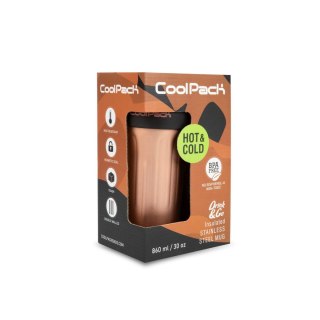 Bidon Cool Pack kUBEK TERMICZNY Coper black 860ml Patio (Z28113)