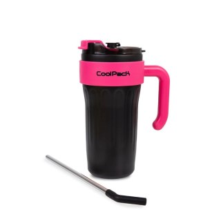 Bidon Cool Pack kUBEK TERMICZNY Pink black 860ml Patio (Z28111)