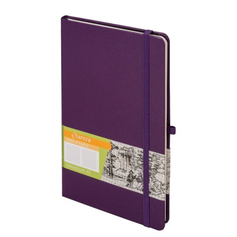 Notes (notatnik) ROMANTYZM notes A5 krata [mm:] 230x320 Antra (5904210033597)