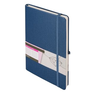 Notes (notatnik) RUBI A5/192 strony # niebieski A5 96k. krata Antra (5904210055926)