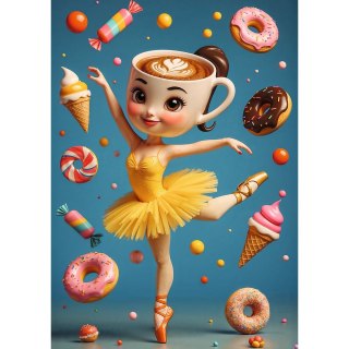 Puzzle Ballerina Cappucina 200 el. Trefl (13362)