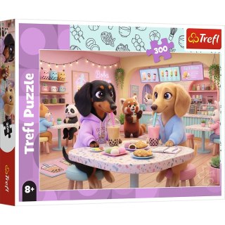 Puzzle Jamniki w kawiarni Trefl (23050)
