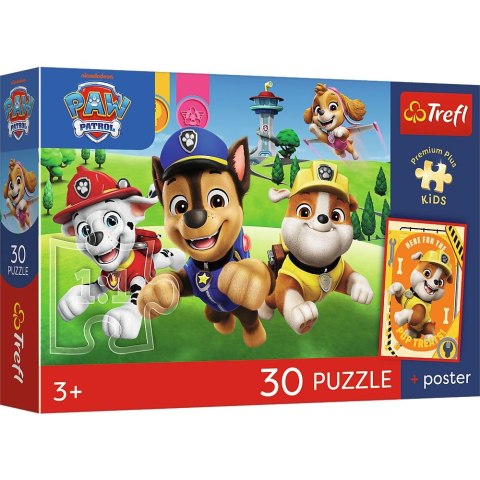 Puzzle Paw Patrol Premium Plus Kids Trefl (18346)