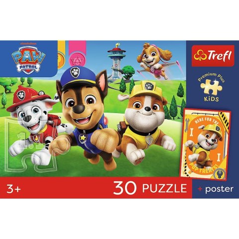 Puzzle Paw Patrol Premium Plus Kids Trefl (18346)