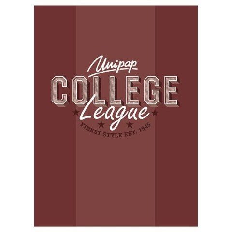 Zeszyt A5 COLLEGE ELITE 60k. 90g krata Unipap