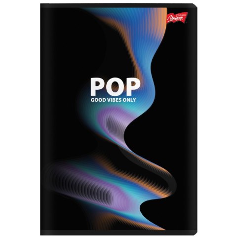 Zeszyt A5 Sound Waves 60k. 70g krata Unipap
