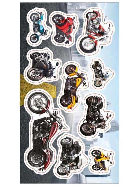 Naklejka (nalepka) Motocykle Ranok Creative