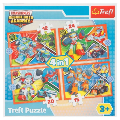 Puzzle Transformers 4w1 el. Trefl (34352)