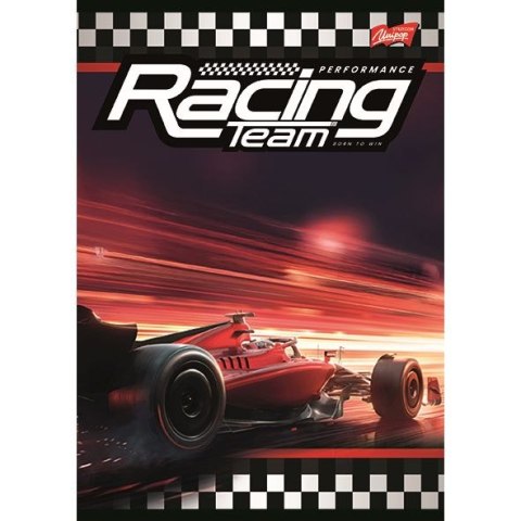 Zeszyt A4 Racing Team 32k. 70g krata Unipap