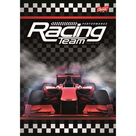 Zeszyt A4 Racing Team 32k. 70g krata Unipap