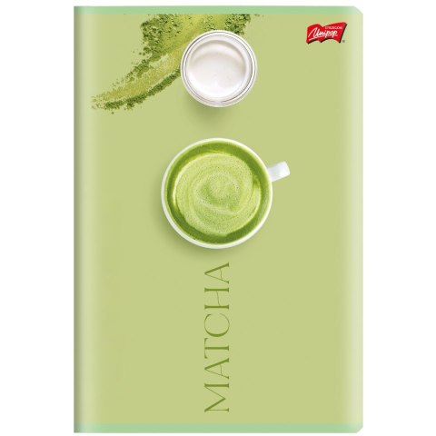 Zeszyt A5 GREEN DELICIOUS 60k. 70g krata Unipap