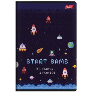 Zeszyt A5 Pixel Universe 16k. 70g krata Unipap